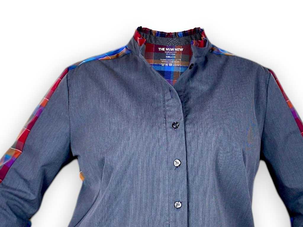 TheNewNew KR-7 - Dámská upcyklovaná košile vel. 42